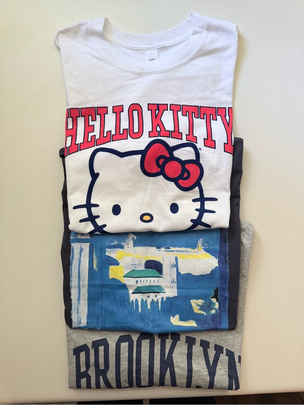Lot of 3 new tees size  M